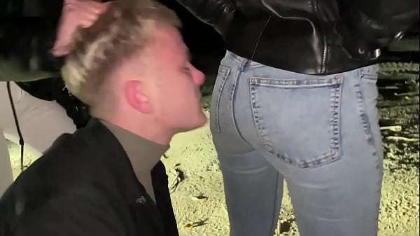 Bratty Girls Roughly Public Dominate An Enslaved Guy Outdoor Night