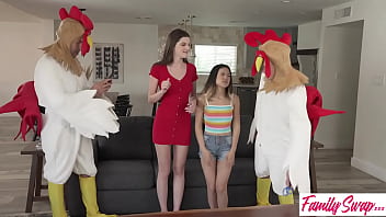 Swap Sis “If you guys are gonna be such cocks, you might as well put your costumes on”
