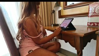 teen daughter gives me her ass in exange for a new tablet