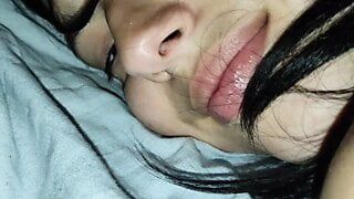 Cum Inside My Teen Best Friend’s Tight Pussy At Night