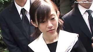 No way! Japanese college teen gets banged by stepdad and stepsister! Taboo, Assfuck! Pussy, wet pussy, teen 18, 18YO