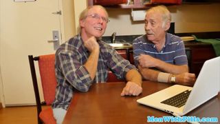 teen fucked and facialized by grandpa