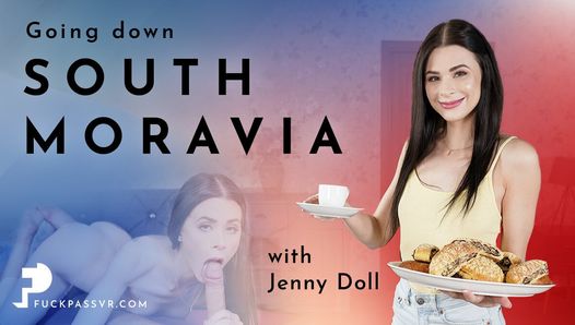 FuckPassVR – Petite brunette Jenny Doll is eager to feel your throbbing big cock inside her tight Czech pussy VR Porn