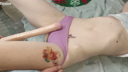 Long Dildo for My Step Sister. Quickly bring her to orgasm