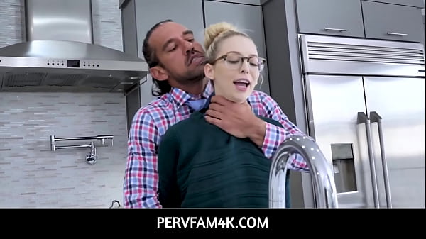 PervFam4K – Stepdad banging his sexy hot stepdaughter Lily Larimar