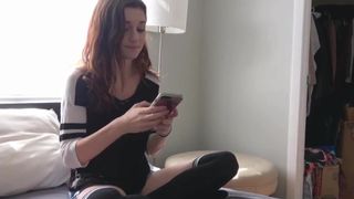 petite step sister can’t stop thinking about bro facial ins