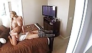 SpyFam Step father blows huge load into step daughter Bailey Brooke