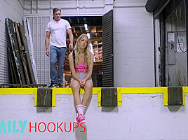 Nathan Bronson And Khloe Kapri In Blonde Scene
