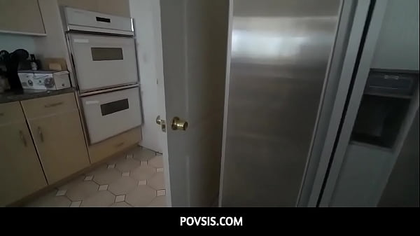 PovSis – Izzys stepbro tags her by slipping his cock inside her cunt