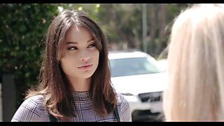 Step brother hand sister have hard sex