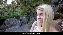 step Dad Pounds Her In Nature Amateur Blowjob
