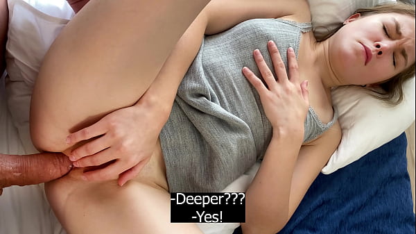 FIRST SEX LESSON FROM STEPBROTHER ENDED WITH ORGASM