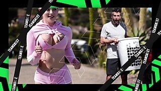 Sis Loves Me – Perv Voyeur Stepbro Gets Intense Blowjobs From His Slender Stepsis Everywhere He Wants