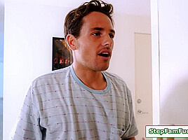 Stepsis Titjobs Then Rides Stepbros Cock With Big T And Autumn Falls