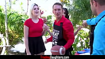 Sunday BBQ Swap With StepDaughters- Sabrina Snow, Sofie Reyez