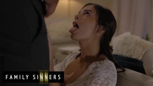 Family Sinners – Charles Teaches A Lesson To His Stepdaughter Violet Starr For Being A Naughty Girl