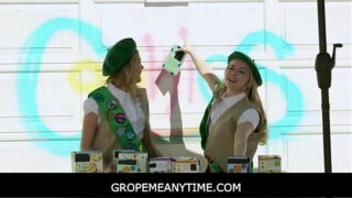 GropeMeAnytime – Teen Scouts Let Their Cookie To Be Free Used – Coco Lovelock, Haley Spades