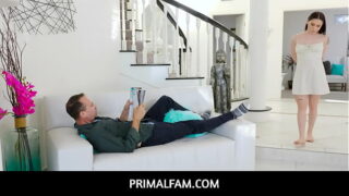 PrimalFam  –  Stepdaughter Mia Moore gets caught by her strict stepdad Filthy Rich for meeting a guy secretly. Mia gets reprimanded by getting fucked