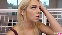 He could not resist step sister’s beautiful pussy