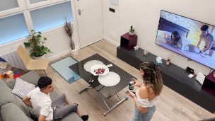 My stepsis caught me watching porn and didn’t mind stopping by to help me