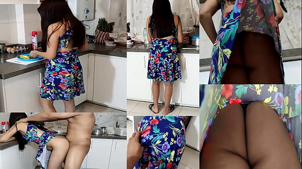 Daddy No Please: I’ll Tell Mom You Fucked Me When I Was Cooking – Stepdad Bravo Takes Advantage of His Stepdaughter in the Kitchen