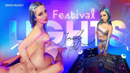 Vrhush – Festival Lights With Busty Babe Jewelz Blu