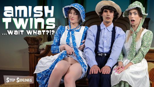 Former Amish Jill Shares Her New Husband’s Big Cock With Her Amish Step Sister – TeamSkeet