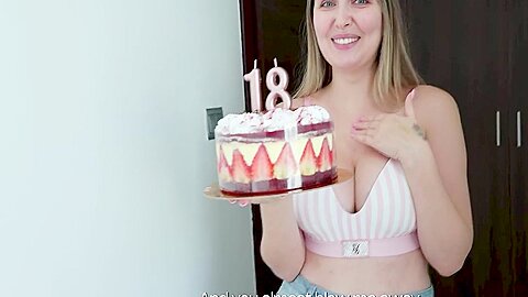 Hot Stepmother Gave Anal Sex To Her Stepson For His 18th Birthday