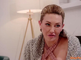 Thats right nobody eat pussy better than your busty stepmom