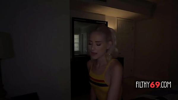 Sexy blonde stepdaughter fucks with stepdad for extra cash – Jessie Saint